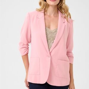 NWT Cocamia Blazer by Cream - Blush